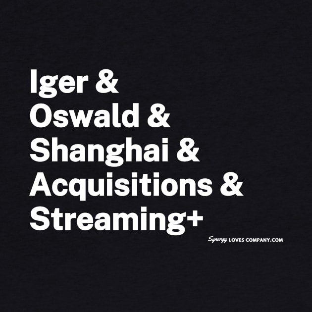 Iger & Acquisitions: 2010's by Synergy Loves Company